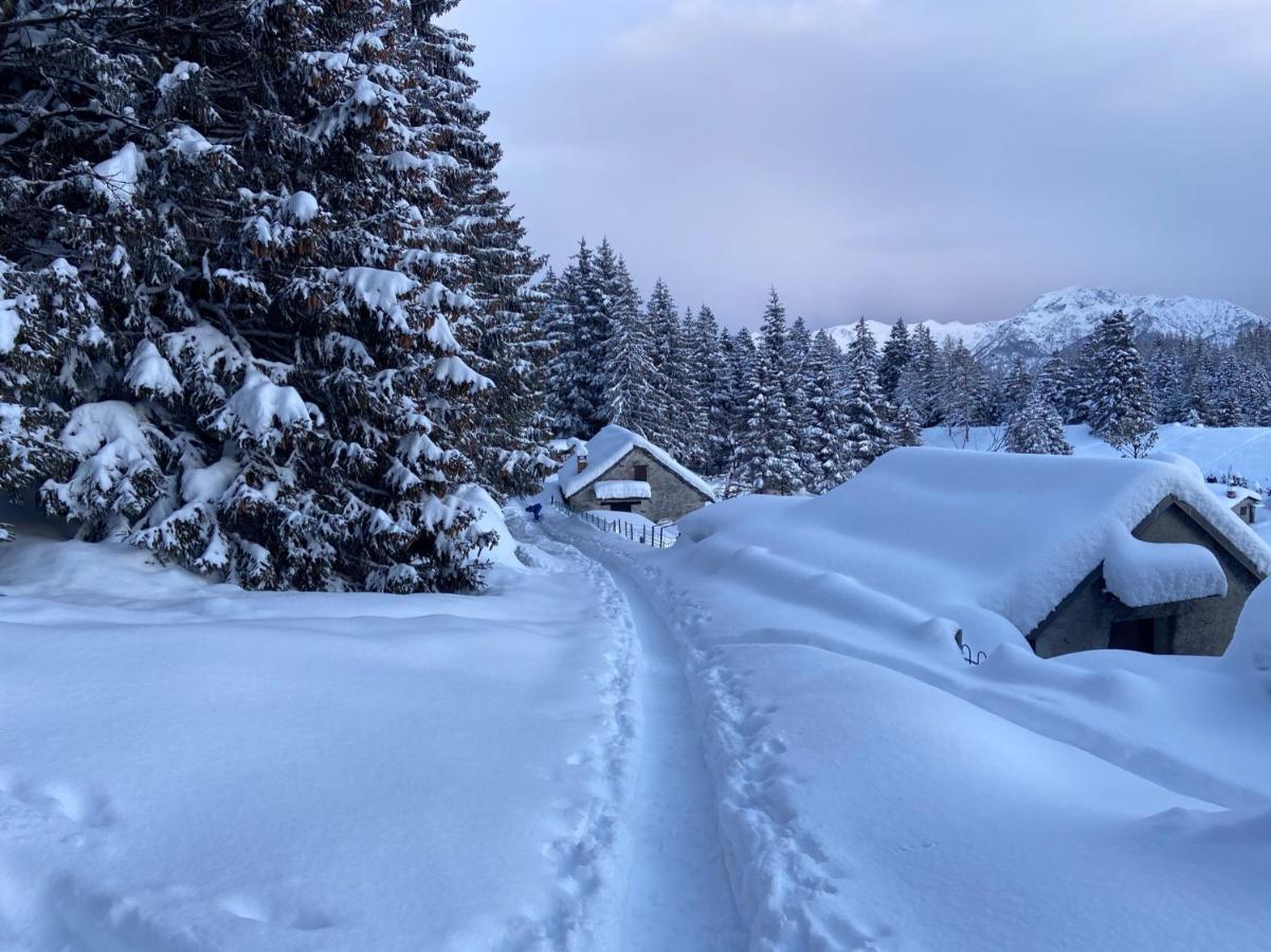 Do-Minus Boutique Home & Private Spa Ca Pedrot Mountain Cottage Monte Carasso Exterior foto